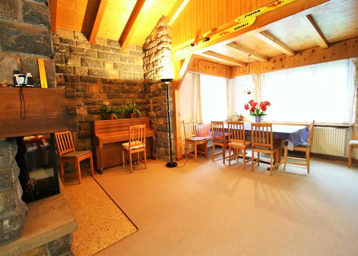 Dağ evi Bright With Terrace Crans-Montana