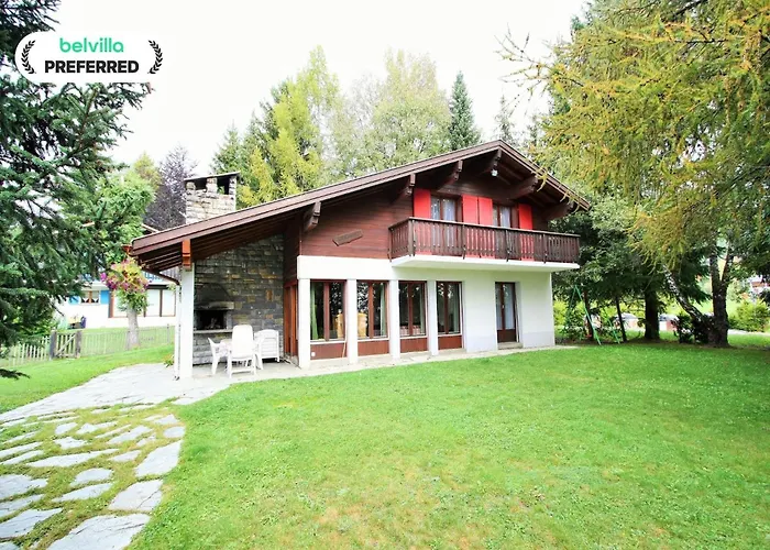 Bright Chalet With Terrace Crans-Montana