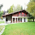 Bright With Terrace Chalet