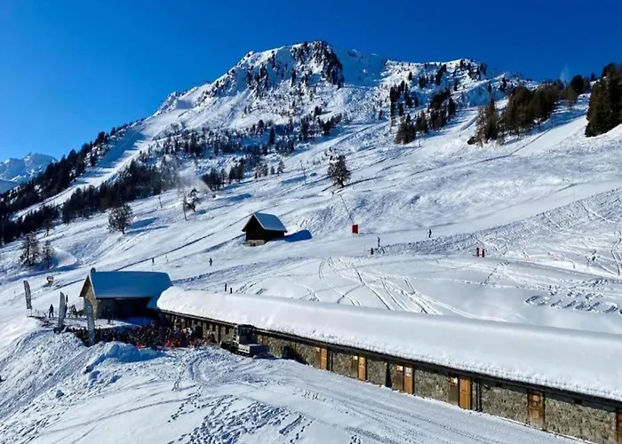 Bright With Terrace Alpehytte Crans-Montana